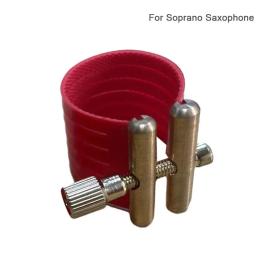 1x Saxofone Boquilha PVC Fixador Clipe Ligaduras Para Alto Tenor Sax Soprano Ligadura PVC Perfeito Substituição Acessório - Image 1