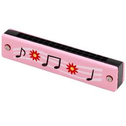 Harmônica de madeira para crianças, órgão bucal, brinquedos educativos, instrumento musical, presente, 16 buracos - Image 6