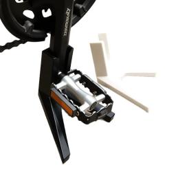 Pedal quadro conveniente suporte de bicicleta de estrada rack de estacionamento traseiro mountain bike suporte de quadro lateral - Image 1