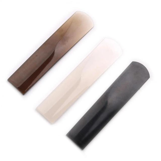 Conjunto de 3 Palhetas de Resina para Saxofone com Alta Resistência e Durabilidade