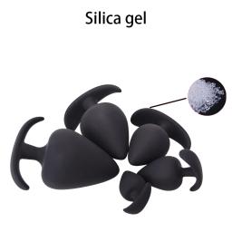 5 tamanhos diferentes anal plug trainer vibrador massagem estimulador de próstata para homens mulheres butt plugs brinquedos sexuais para casais sm adultos 18 - Image 2
