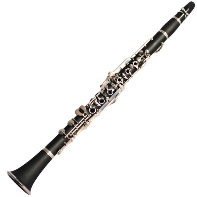Chave de Clarinete de Bb de Sistema Alemão com Acabamento em Níquel e Baquelite