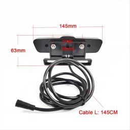 Faróis duplos para bicicleta elétrica, luz de sinalização dianteira e traseira, Kits de Conversão Ebike, BBS01, BBS02, BBSHD, 12V-72V - Image 6