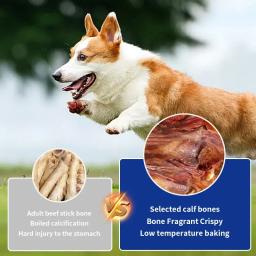 Crocante carne vara osso para Pet, Snacks cão, tamanho grande, moendo os dentes, delicioso, carne nutritiva, osso saboroso, Pet Food - Image 3