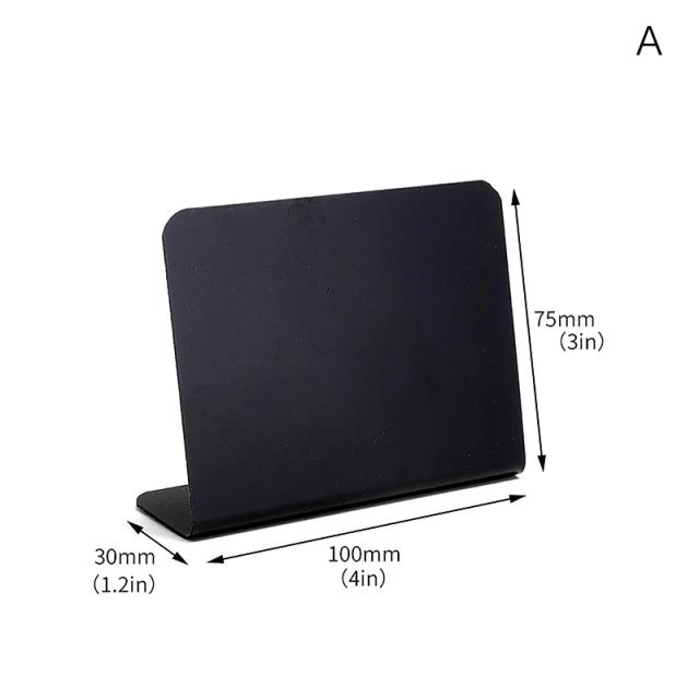 Mini Quadro de Sinalização para Buffet Party - Conjunto com 10 Peças para Message Blackboard, Giz e Exibição de Alimentos e Preços