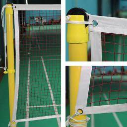 vôlei ar livre dobrável ajustável voleibol badminton tênis net suporte pólo para praia grama parque dropshipping - Image 6
