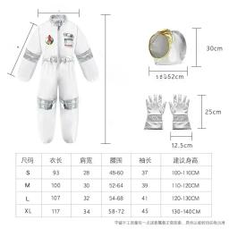Astronauta traje com luvas e peito distintivo para crianças, filmes e fãs de TV, qualidade Premium, 2022 - Image 6