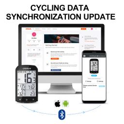 CYCPLUS GPS Bicicleta Computador Ciclismo Bicicleta Acessórios Velocímetro Odômetro À Prova D' Água BLE5.0 ANT + para Cadência Velocidade Power Meter - Image 2
