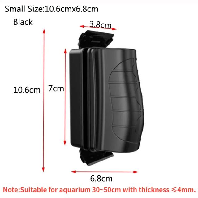 Escova Magnética para Limpeza de Aquário, Raspador Flutuante para Janela de Vidro e Acessórios de Alta Performance
