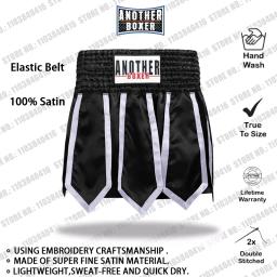 Shorts de boxe profissionais para homens e mulheres, calças Kickboxing, artes marciais MMA, roupas de luta, muay thai, fita, kick boxing - Image 4