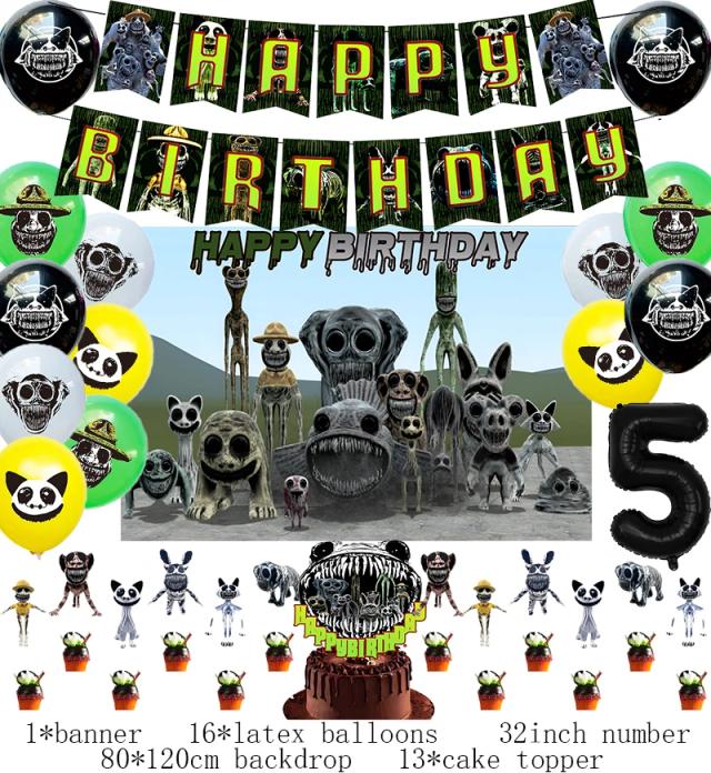 Decoração Completa para Festa de Aniversário: Banner, Balões de Látex e Topper de Bolo para Baby Shower