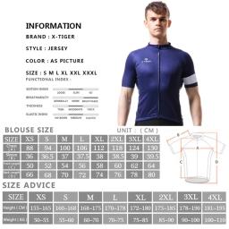 X-tigre-camisa masculina ciclismo, roupas de mountain bike, mtb, roupa do verão - Image 6