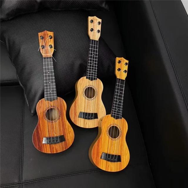 Guitarra Ukulele Clássica 4 Cordas para Crianças e Adultos - Instrumento Musical Ideal para Iniciantes e Presentes Educativos