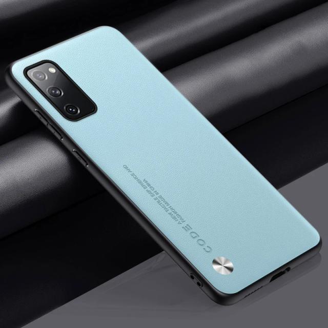 Capa Samsung Galaxy S20 FE/Plus/Ultra Couro PU Fosco Silicone Premium 1 Unidade
