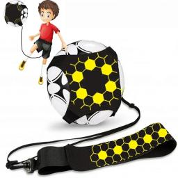 Ajustável Elastic Futebol Single Training Belt, Swing Strap, Bola Dispositivo Bag, Futebol Profissional Chute Auxiliar, Esporte Suprimentos - Image 1