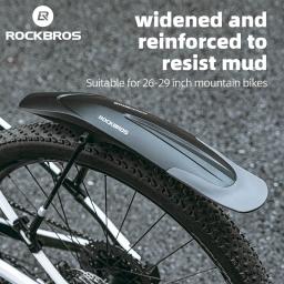 ROCKBROS Mountain Bike Paralama, Ampliar Liberação Rápida, Fender Instalação Durável, Acessórios Bicicleta, 26-29 Polegadas - Image 1