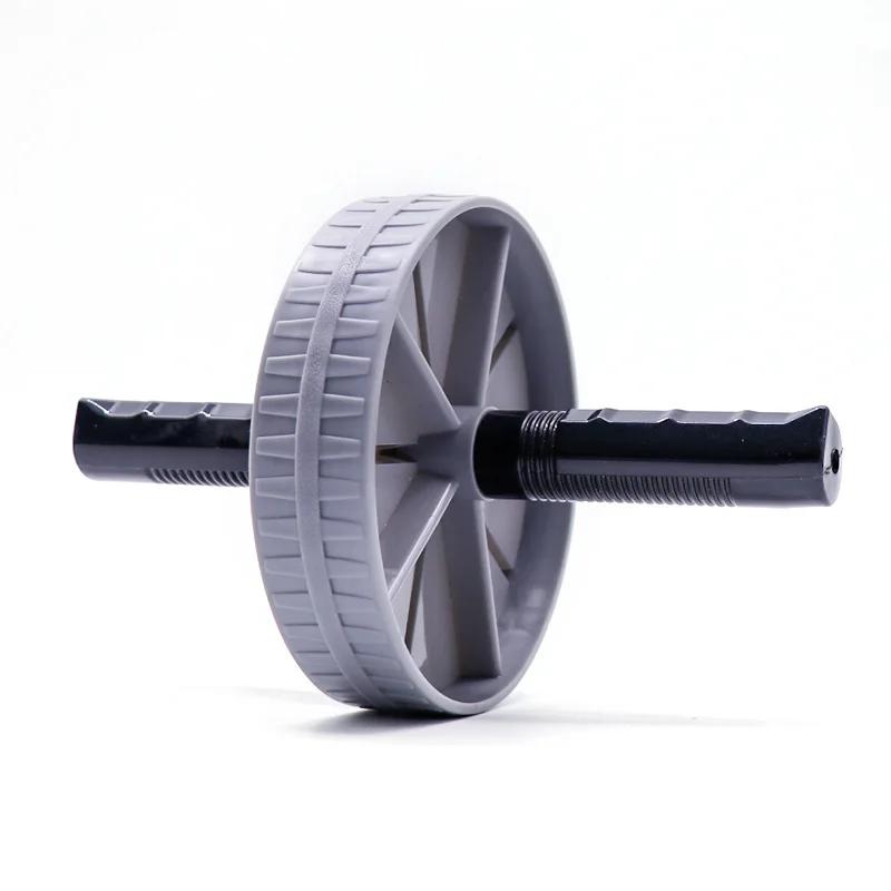 Roda Ab Roller - Alças ergonômicas antiderrapantes para fortalecimento muscular central, equipamento silencioso de exercício de ginástica em casa com tapete de joelheira - Image 1