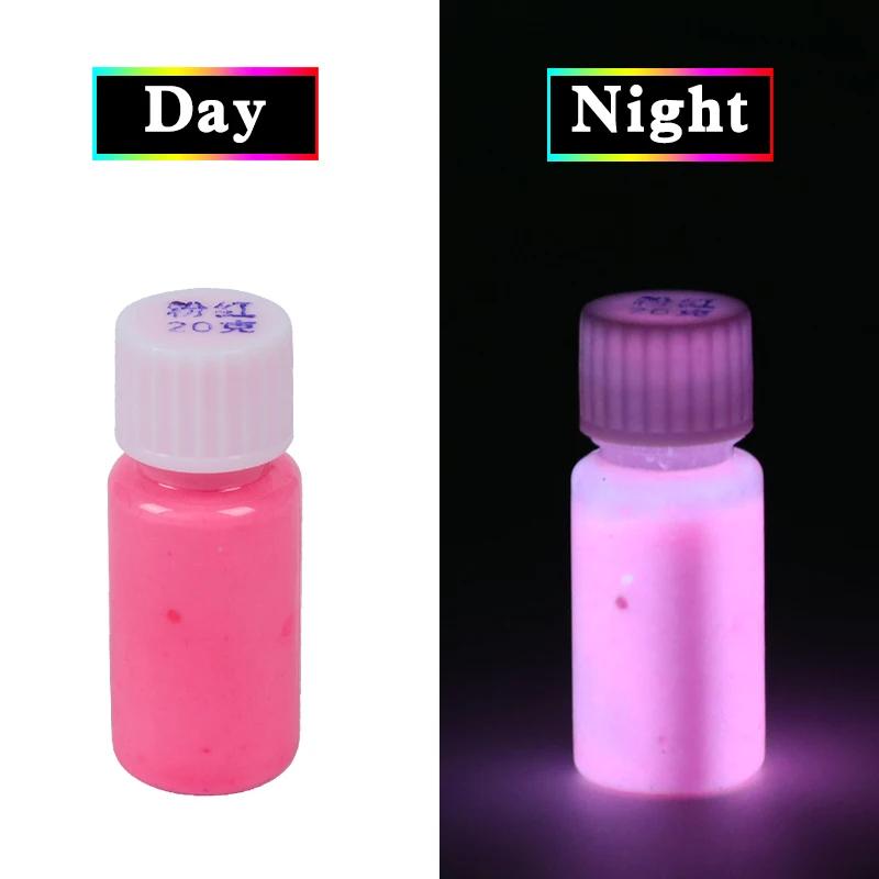 Pintura em pó fluorescente do pigmento luminoso para fontes da arte do prego 13 cores do brilho da pintura acrílica no ouro escuro - Image 1