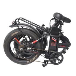 Bicicleta elétrica dobrável para adultos, longo alcance, bateria dupla, E-Bike, pneu gordo, moto, 20 em, 350W, 500W, 1000W - Image 1
