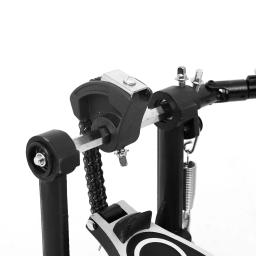 Profissional percussão de tambor Kit de Bateria Dual Driver, malho, tambores eletrônicos, alumínio duplo cadeia pedal, tambor peças acessórios - Image 5