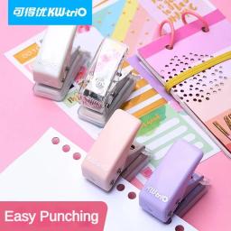 Único anel mini buraco perfurador 1 buraco bonito perfurador de papel portátil redondo perfurador kawaii escritório escola encadernação suprimentos papelaria - Image 1