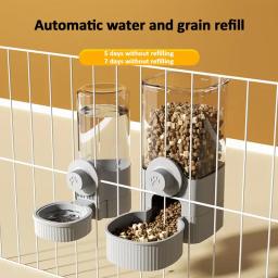 Alimentador automático Pet para gato e cão, dispensador de água destacável, grande capacidade, Auto Food Dispenser - Image 4