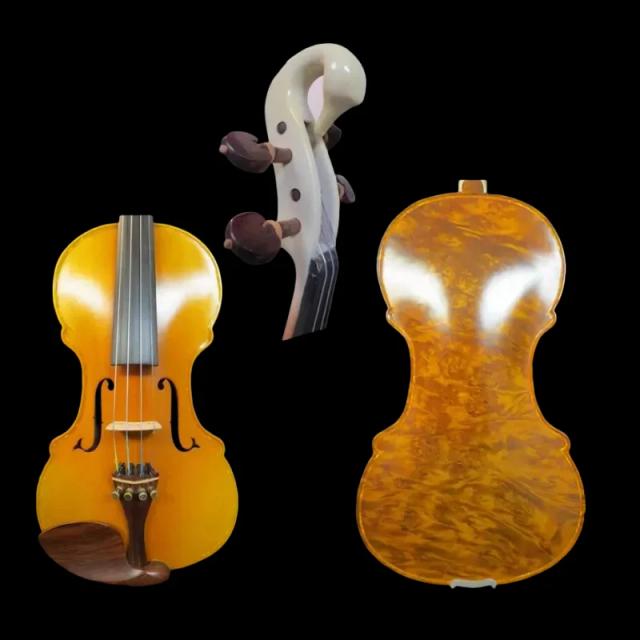 Violino Barroco Maestro 4/4 - Som Profundo e Doce, Feito à Mão - Modelo #14912