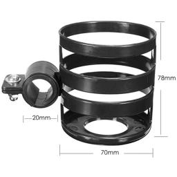 Suporte De Garrafa De Plástico Para Bicicleta, Suporte De Copo De Chá, Peças De Bicicleta, Suporte De Bicicleta, Acessórios De Gaiola - Image 4