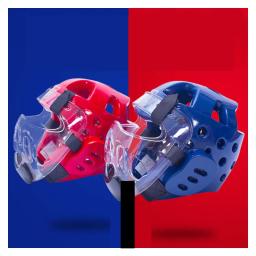 Profissional Kick Boxing Capacete para Adultos e Crianças, Protetor de Cabeça de Taekwondo, PU Karatê, Boxe Tailandês, Hall Free Fight Training Equipment - Image 4