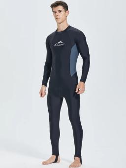Fato de mergulho com proteção UV masculino, corpo inteiro, surf, caiaque, banho, licra, UPF50 +, secagem rápida, praia, natação, medusa, protetor de antirrupção - Image 4