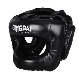 Profissional adulto das mulheres dos homens kick boxing sanda mma capacete proteção completa para proteger nariz livre feixe de combate engrenagem de cabeça de rosto inteiro - Image 4