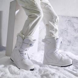 Sapatos de snowboard CARV para homens e mulheres, equipamento de esqui adulto, bota de desgaste rápido, fivela de fio BOA, 23-24 modelos - Image 4
