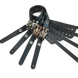 Correia de couro, Correia de guitarra popular, Acessórios para instrumentos musicais, Novo, 2021 - Image 1