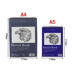 Profissional Papel Grosso Sketchbook, Caderno De Desenho, Pintura De Arte Suprimentos, Artista Carta De Papel, Material Escolar, Presentes, A4, A5 - Image 2