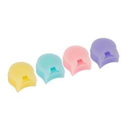 4 pçs/set tubo preto colorido redondo polegar almofada silicone macio bocal tampas para clarinete madeira acessórios de proteção musical - Image 4