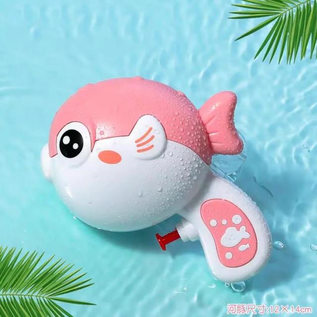 Pistola de Água Brinquedo Verão Esportes Aquáticos Peixe Tubarão Jogos de Praia ao Ar Livre Presentes Aniversário