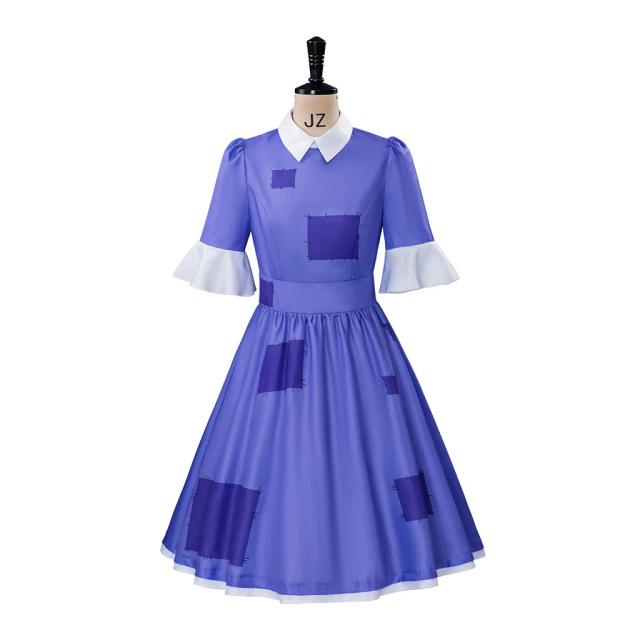 Ragatha Digital Circus Cosplay Traje para Adultos Mulheres Meninas Vestidos Bandana