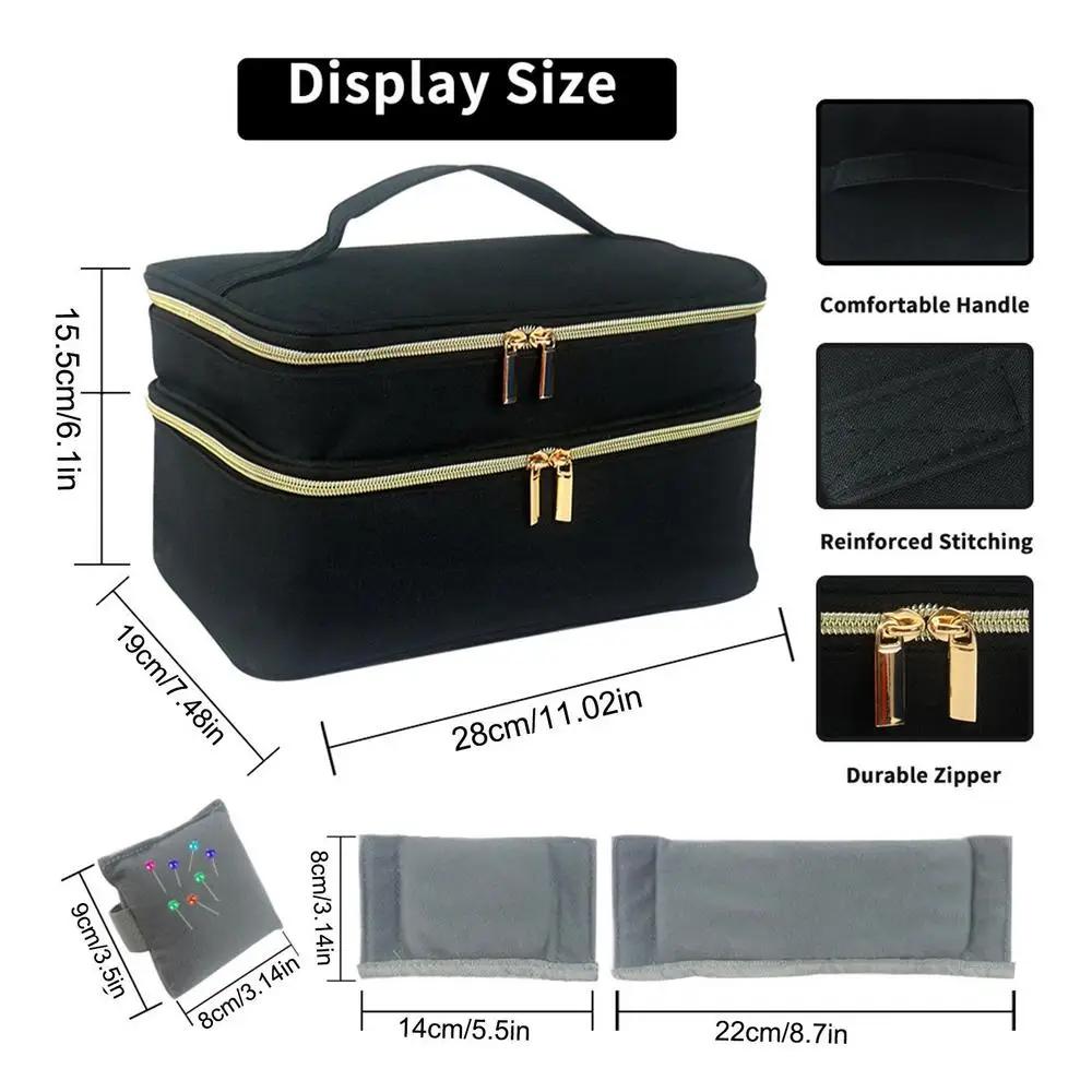 Organizador De Armazenamento De Costura Ferramentas De Costura Organizador E Armazenamento Cesta De Armazenamento Para Suprimentos De Costura E Acessórios Saco De Armazenamento - Image 1