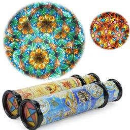 Caleidoscópio giratório escalável, óculos mágicos ajustáveis, brinquedo mundial colorido para crianças, brinquedo educacional clássico divertido - Image 1