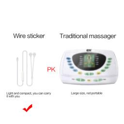 Massageador Do Telefone Móvel Portátil, TENS Terapia, Estimulador Muscular Corporal, Máquina De Terapia Digital EMS, 6 Modos - Image 3