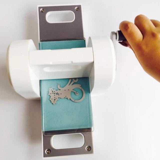 Máquina de Corte e Relevo Manual para Scrapbooking - Ferramentas Mini para Artesanato DIY e Decorações de Cartão