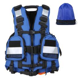 Casaco salva-vidas para adultos Dispositivo de flutuação Fato de segurança, Esportes aquáticos, Caiaque, Surf, canoagem, colete de sobrevivência - Image 2