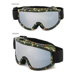 Óculos de esqui de armação grande com lente colorida anti-colisão lente anti-reflexo esporte ao ar livre neve snowboard para snowboard esqui - Image 6