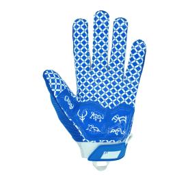 Titan Lineman-luvas de futebol americano para adultos, proteção flexível contra impacto TPR, luva azul, palma acolchoada, 2.0 - Image 4