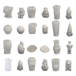 Molde silicone para artesanato, decorações astronauta, obras arte exclusivas, lua, molde silicone para - Image 1