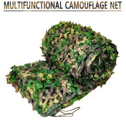Rede camuflada militar, tenda de treinamento do exército, sombra, acampamento ao ar livre, caça, abrigo, rede, capas de carro, decoração de bar de jardim - Image 1