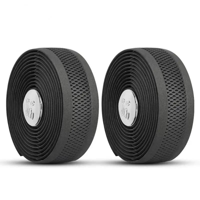 1/2/4 pçs fita do guiador da bicicleta de estrada design de malha ciclismo volante anti-deslizamento absorção de choque alça envoltório cintas - Image 1