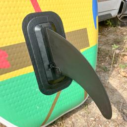 Sup surf onda de água fin acessórios stablizer levante-se placa de paddle prancha de surf destacável slide-in barco de pesca inflável 9 Polegada - Image 6