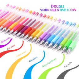 ZSCM 12/24/160 caneta nanquim kit canetas coloridas papelaria frete grátis canetas gel material escolar canetas  papelaria caneta ponta fina caneta gel canetas esferográficas - Image 3