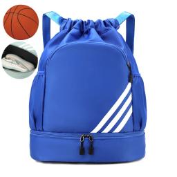 Bolsa de ginástica masculina, armazenamento de viagem, grande, novo, bola de futebol, treinamento, sapato de basquete, bolso de ombro para mochila esportiva feminina - Image 1